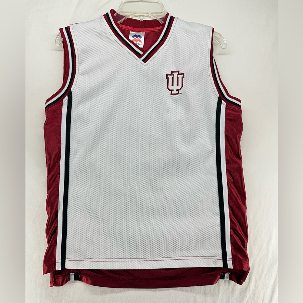 Mighty Mac Sports IU Indiana Hoosiers Basketball Jersey Size Large L